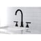 Kingston Brass FSC8925CML Manhattan Widespread Bathroom Faucet W/ Brass Pop-Up, Bronze FSC8925CML - alternate 3